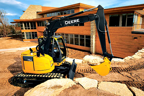The Suggested John Deere Reduced Tail-Swing Excavators