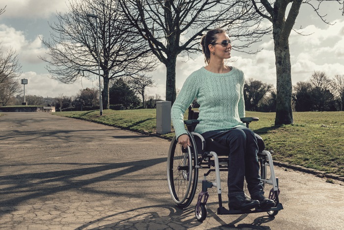 self-propelled-wheelchair