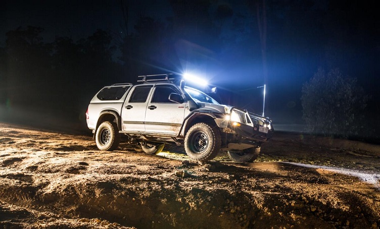 holden offroad lights