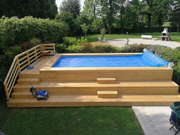 above ground pool