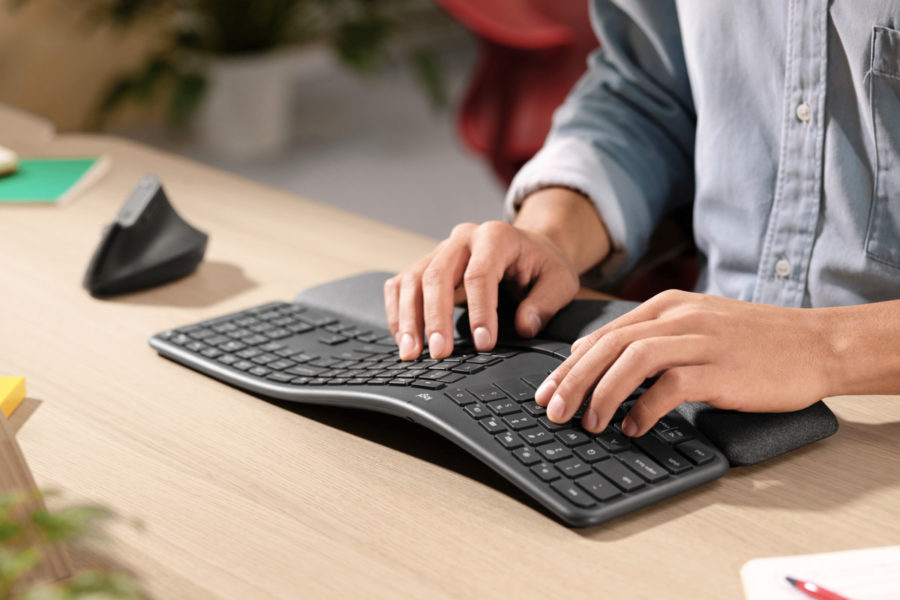 new ways of ergonomic sitting on the desk ergonomic keyboard wrist rest