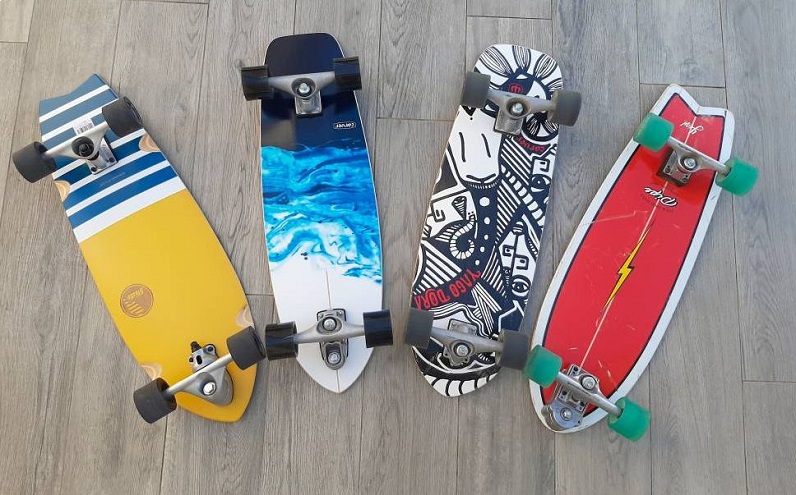 different surfskates