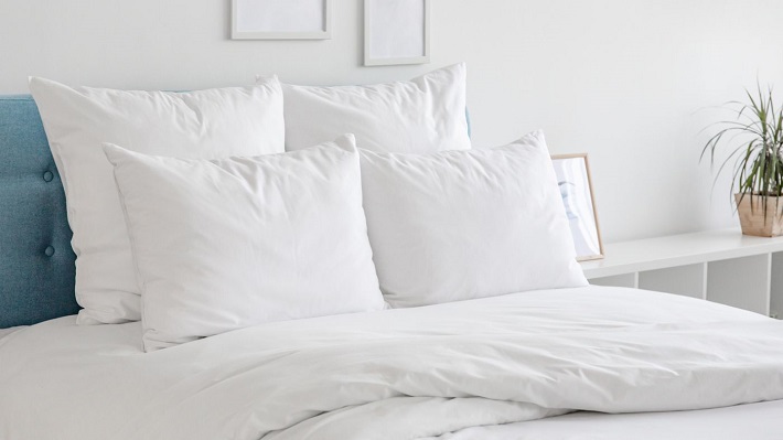 white polyester luxury bed sheets
