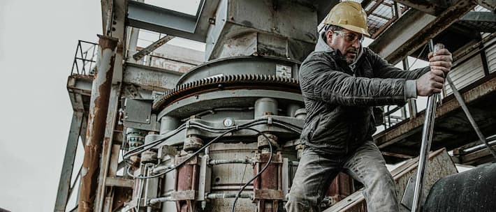 man wearing heavy-duty workwear