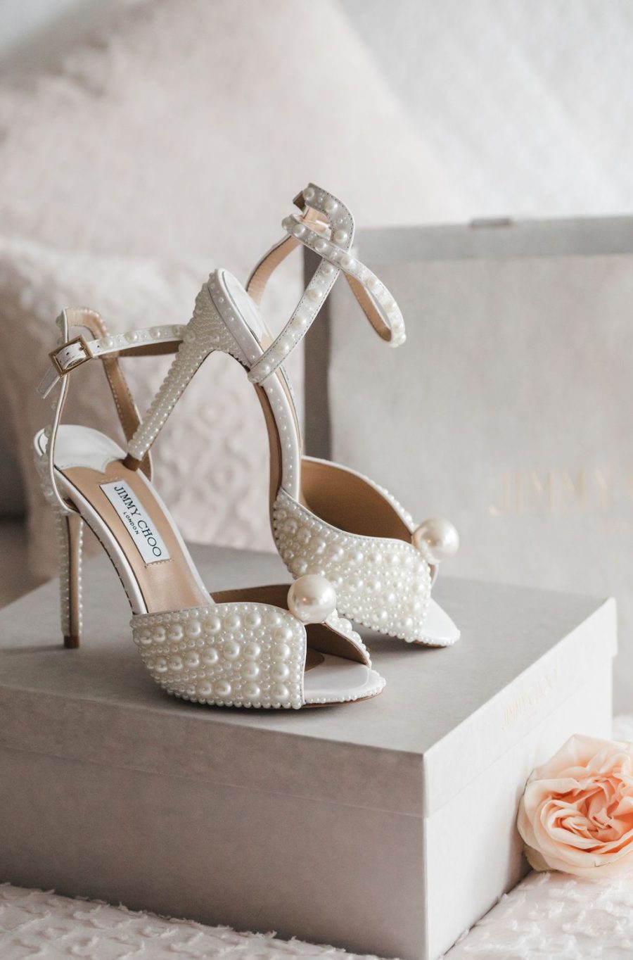 pearl wedding shoes