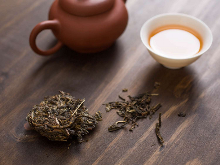 ripe pu erh tea