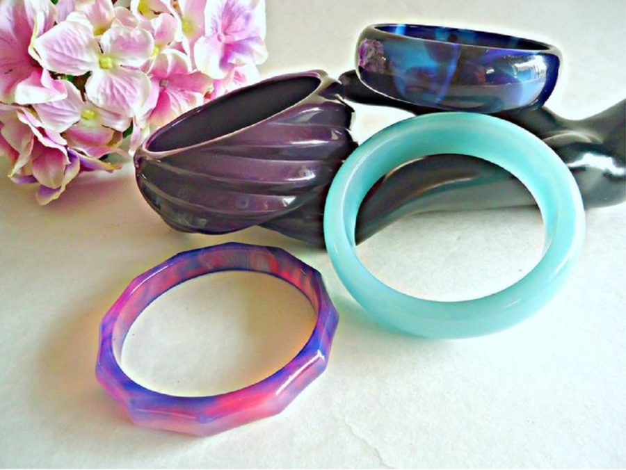 resin glass bangles