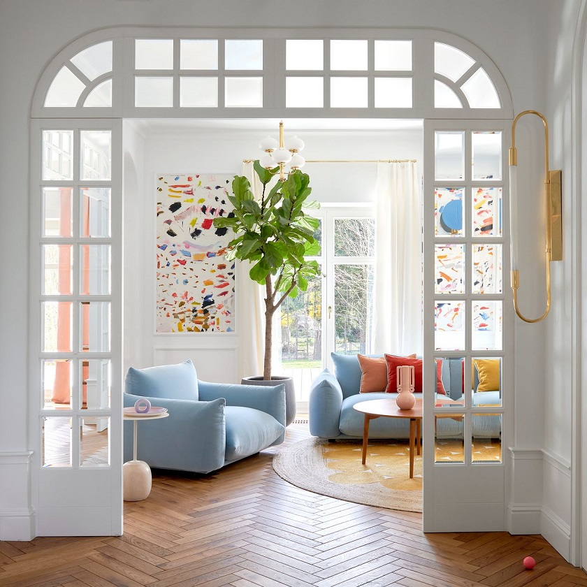 unique living room interior design
