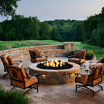 outdoor fire pit