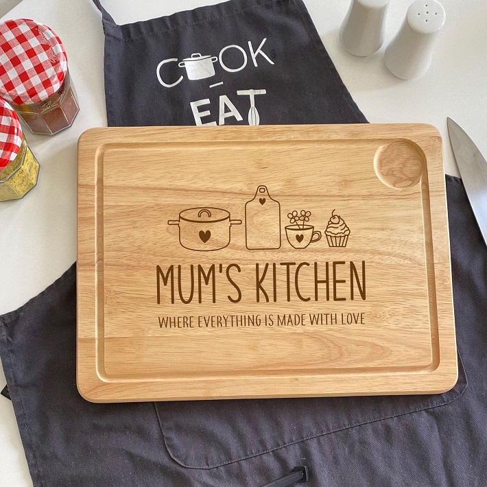 unique engraved personalised chopping board Australia