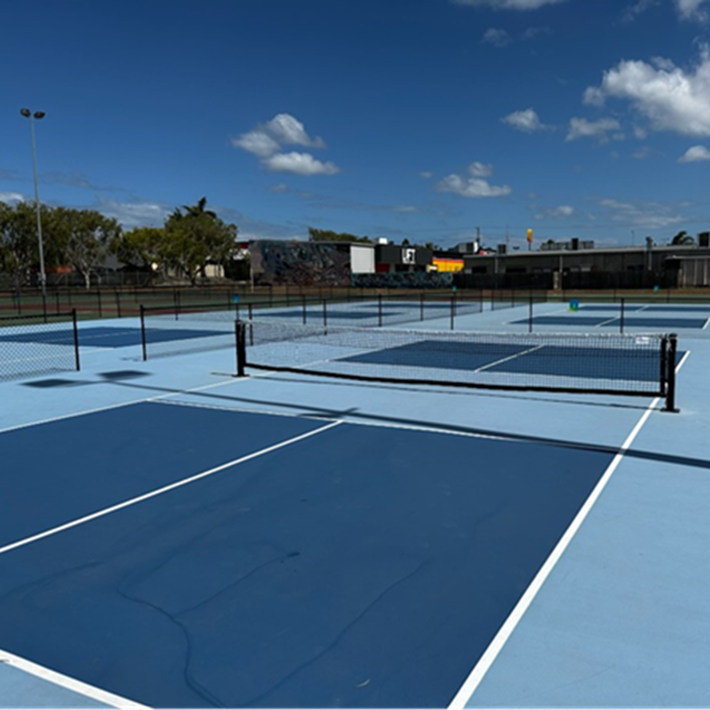 PHS Pickleball Court Net Posts (Pair) With Base Plate - Internal Winder