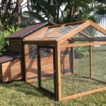 Carmine Rabbit Hutch & Run